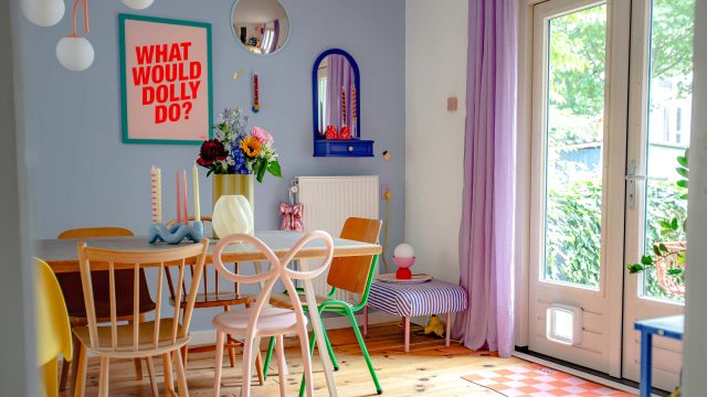 Exploring a Vibrantly Colorful Dutch Apartment: A Masterclass in Design