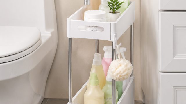 Affordable Bathroom Storage Solutions: No Tools Required