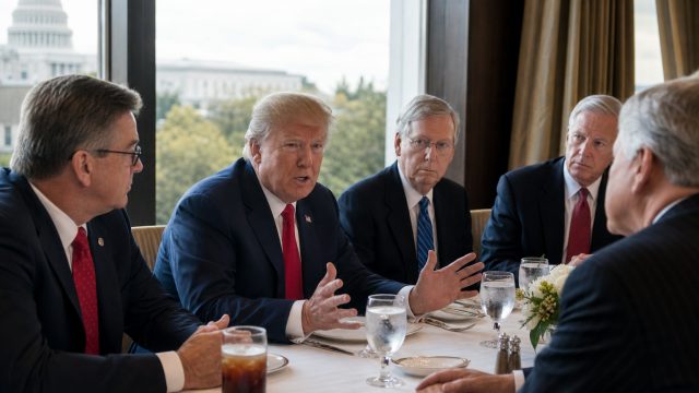 Trump's Tense Lunch with GOP Senators Sparks Heated Debate